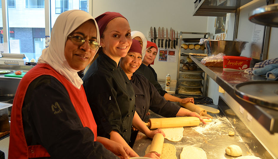 Johannes læringssenter - Elever, baking, matlaging